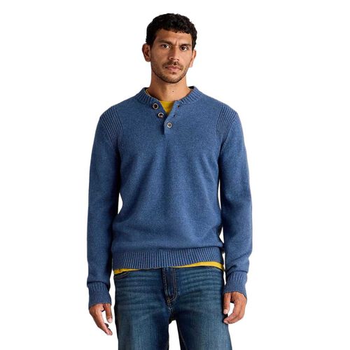 White Stuff Milton Lambswool Henley Jersey